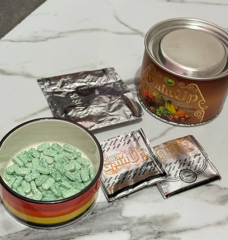 چاقٰی و اشتهاآور چند میوه ۶۰ عدد قرص ریز اصلی 30+30
