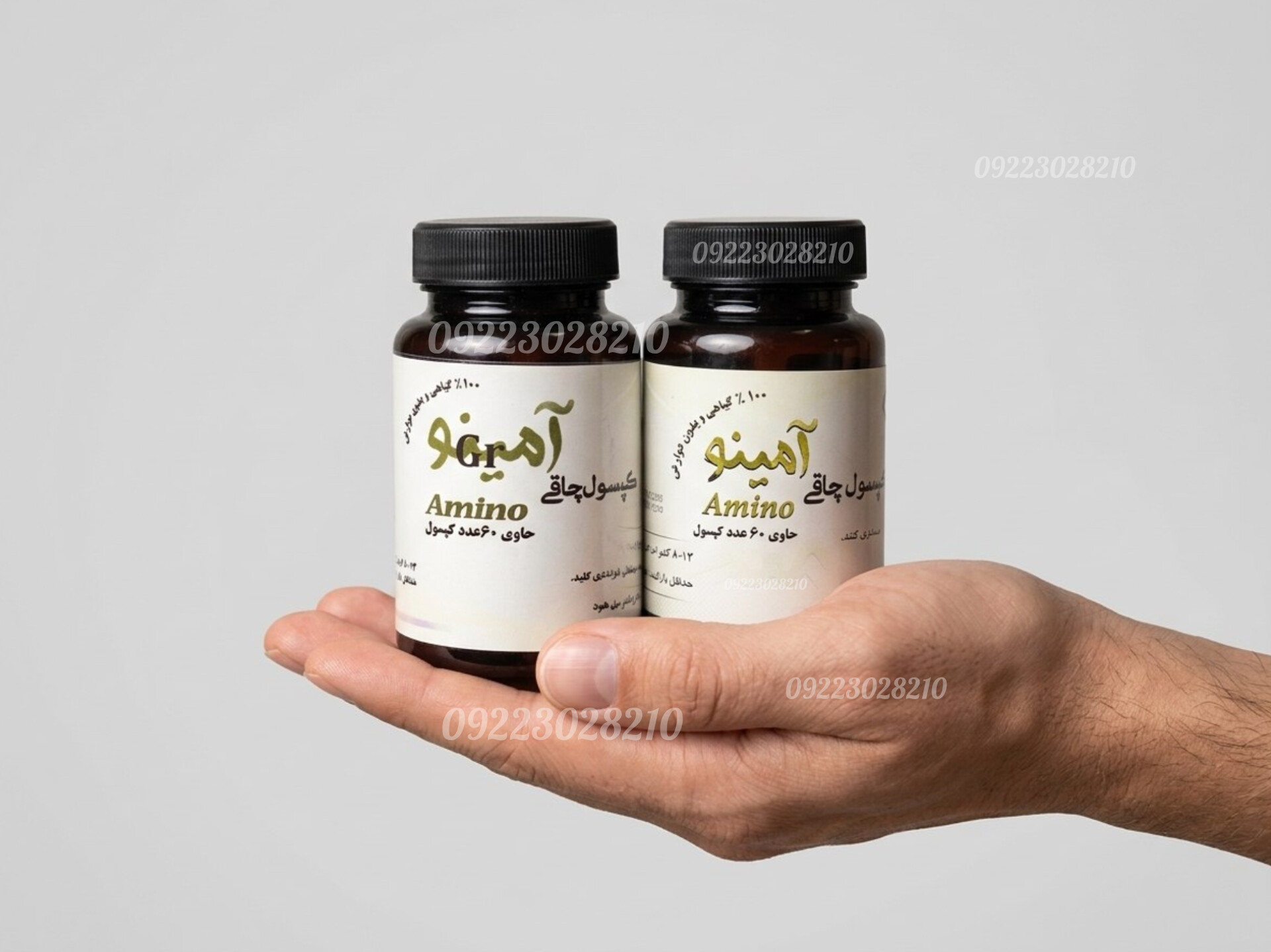 کپسول چاقی کل بدن ۶۰ عددی آمینو بدنساز